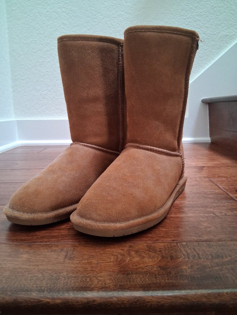 Bearpaw Suede and Wool Blend Boots - Ladies 8.5